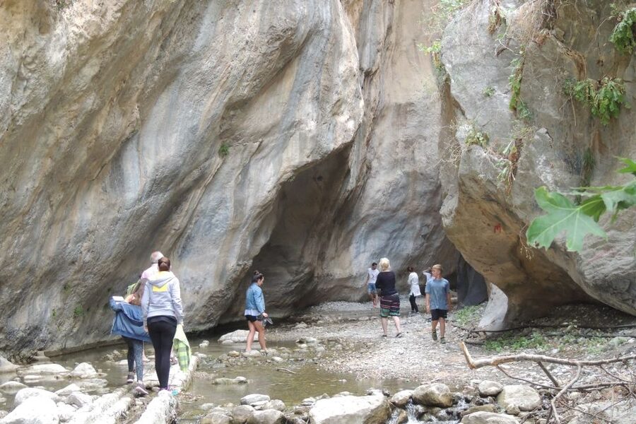 South Crete: Sarakinas Gorge Hike, Swim & Jeep Safari - Key points at a glance