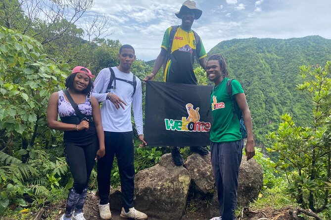 St.Kitts Volcano Hike To Mt. Liamuiga (Highest Peak On Island) - Rainforest, roots, and the hands-on upper trail