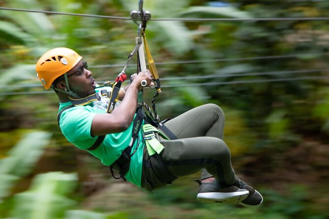 St. Lucia Zip line, Aerial Tram and Hiking tour Ultimate 3 - The Aerial Tram Ride to the Top