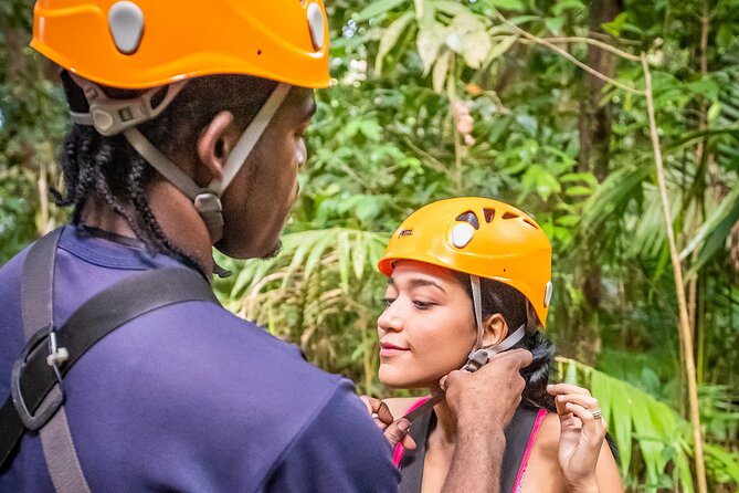 St. Lucia Zip line, Aerial Tram and Hiking tour Ultimate 3 - Eight Zip Lines Among the Trees
