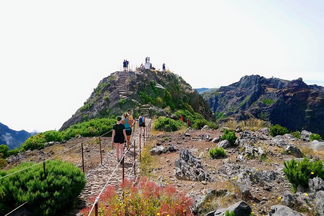 Sunrise Guided Hike PR1 Pico do Areeiro Pico Ruivo small group - Santana and the traditional houses