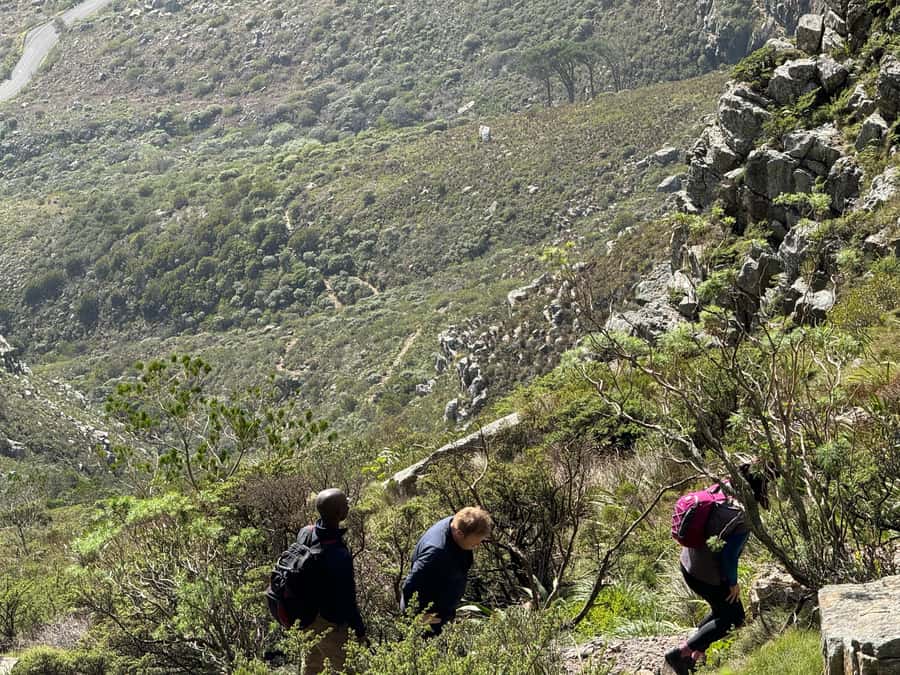 Table Mountain Group Hike - Solo Travelers welcome - Views over Cape Town and the Atlantic