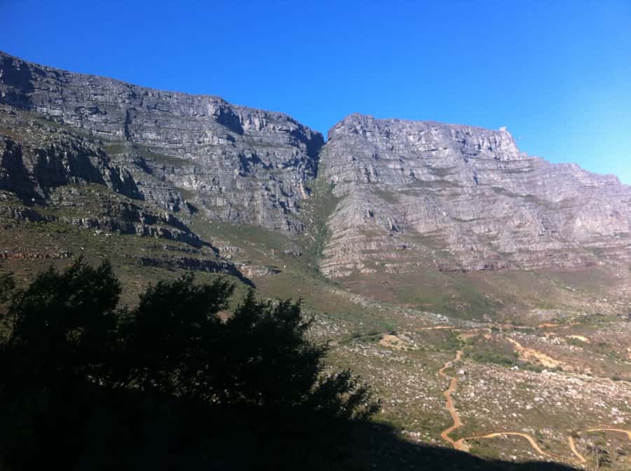 Table Mountain: Platteklip Gorge Hike - Pickup and the start of the climb