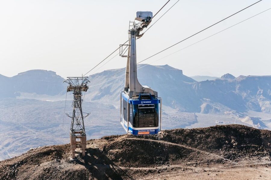 Tenerife: Mount Teide Summit Hiking Adventure with Cable Car - The cable car ride to La Rambleta