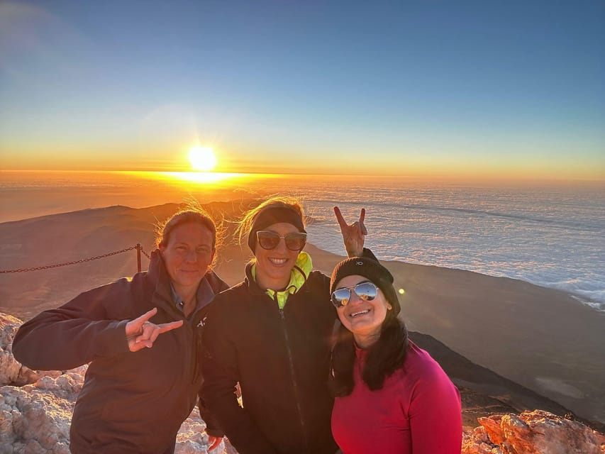Tenerife: Teide Night Hike to Watch Sunrise and Shadow - Hot tea, snacks, and a short mountain break
