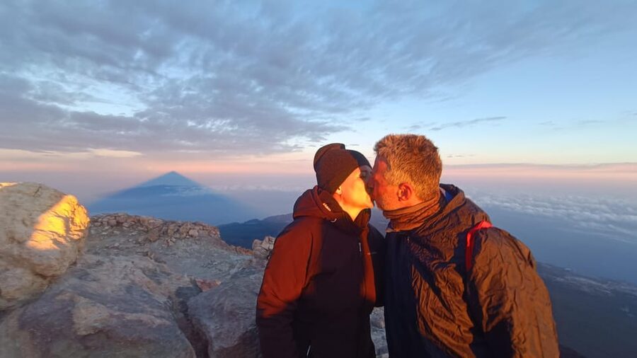 Tenerife: Teide Night Hike to Watch Sunrise and Shadow - Sunrise, Teide’s shadow, and the Atlantic view