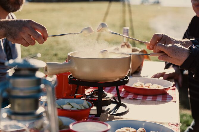 The best Sunset hike with Cheese Fondue - What happens if the weather turns bad?