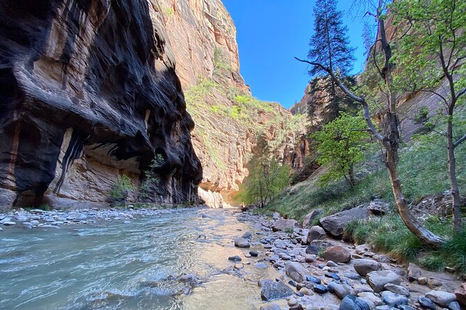 The Narrows: Zion National Park Private Guided Hike - Lunch on the way back
