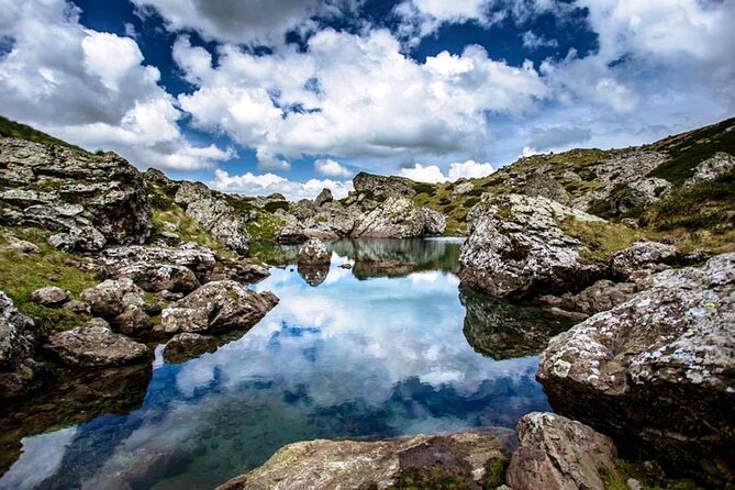 three colorful lakes of Abudelauri • one-day hiking - The long road from Tbilisi to Roshka