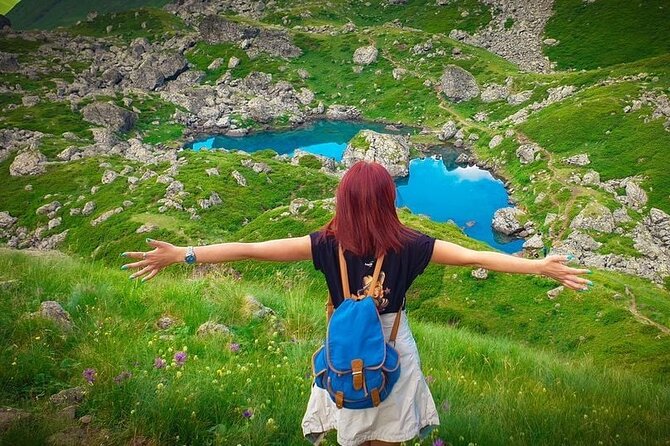 three colorful lakes of Abudelauri • one-day hiking - Three lakes, three different colors