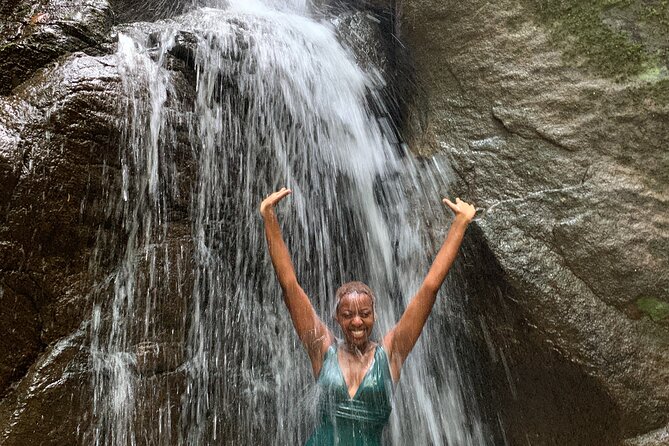 Tijuca Forest Hike - Waterfalls & Caves, Nature & Wild Life! - Taunay Waterfall and the park’s historic side
