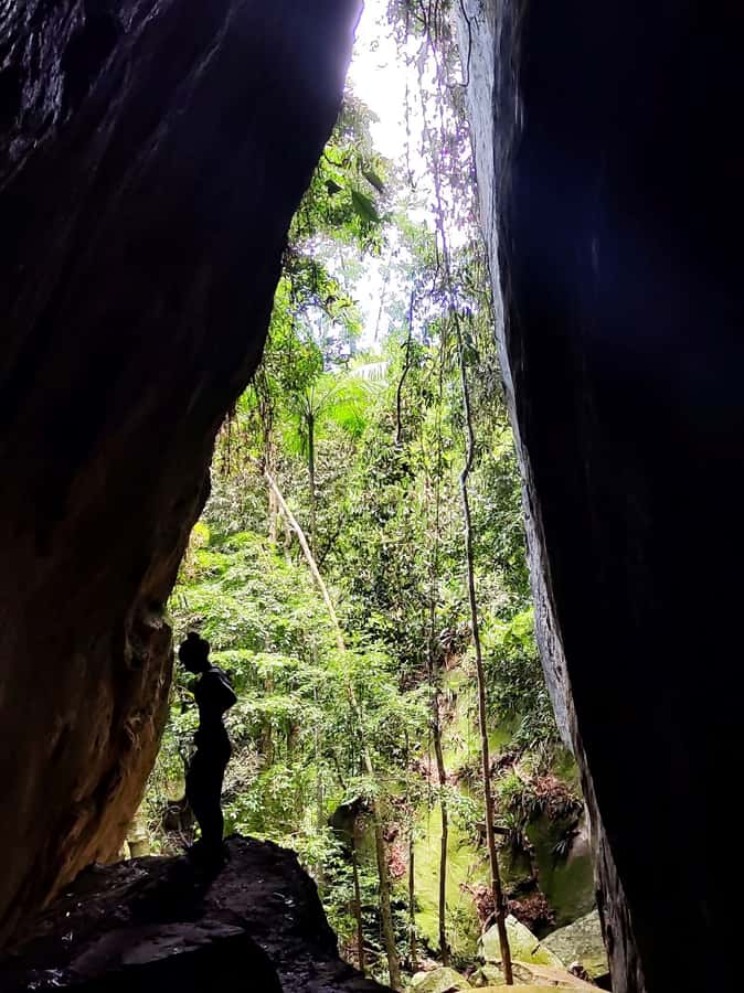 Tijuca Forest´s hike: caves, waterfalls and great views - Cachoeira das Almas and the Swimming Break