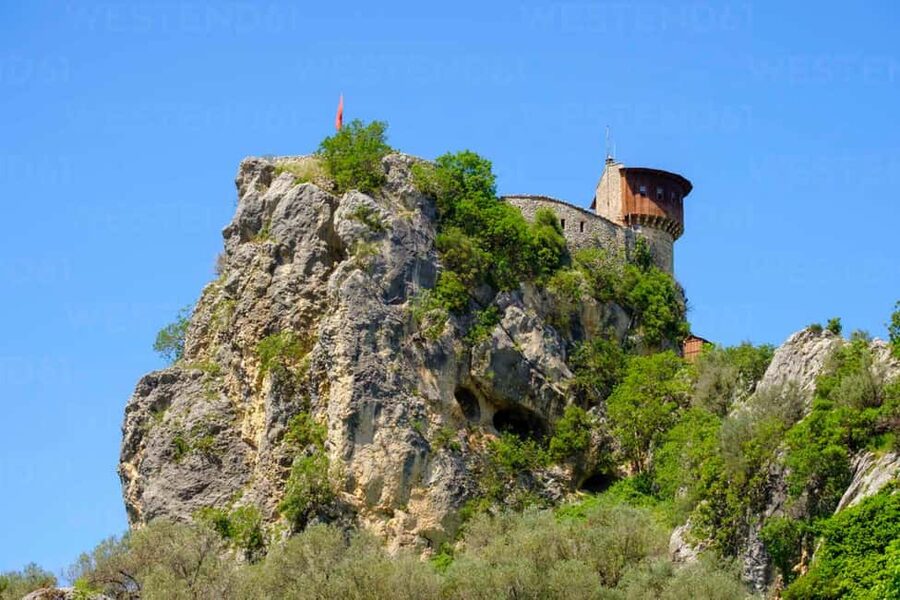 Tirana Adventure: Petrela Castle, Black Cave Hike & Zipline - Petrela Castle: pretty views, modest ruins