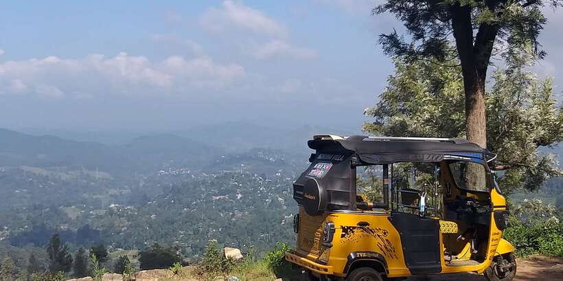 Tuk-Tuk Safari Liptons seat,Tea Fields Hike,TeaFactory Tour - What the $60 Price Covers