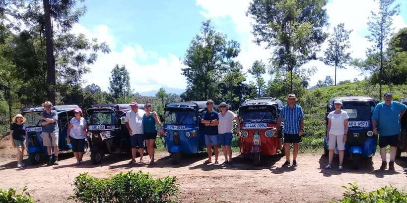 Tuk-Tuk Safari Liptons seat,Tea Fields Hike,TeaFactory Tour - Who Will Enjoy This Day Most