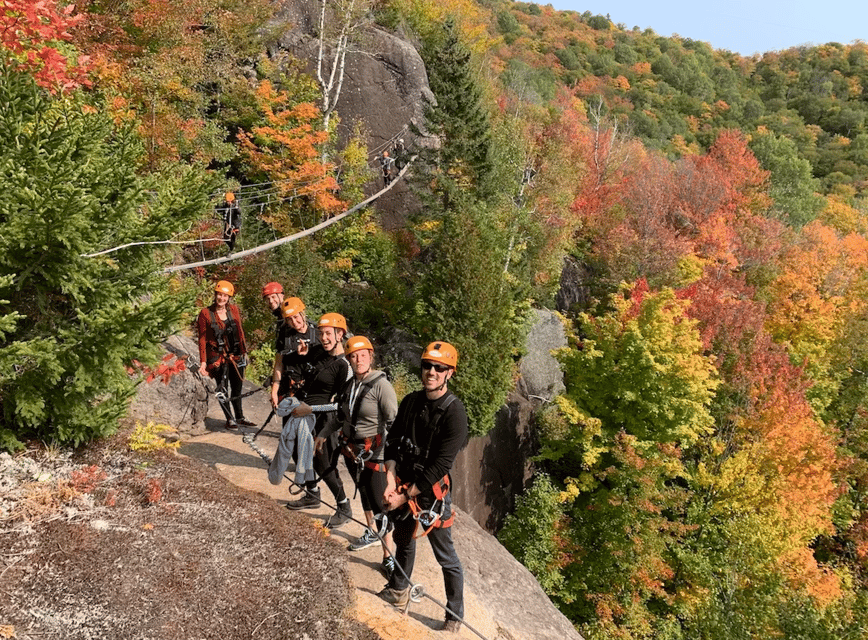 Tyroparc: Via Ferrata and Hiking in the Laurentians - What the Via Ferrata near Sainte-Agathe-des-Monts is really like