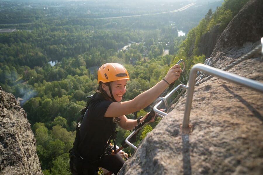 Tyroparc: Via Ferrata and Hiking in the Laurentians - Who should book this climb?