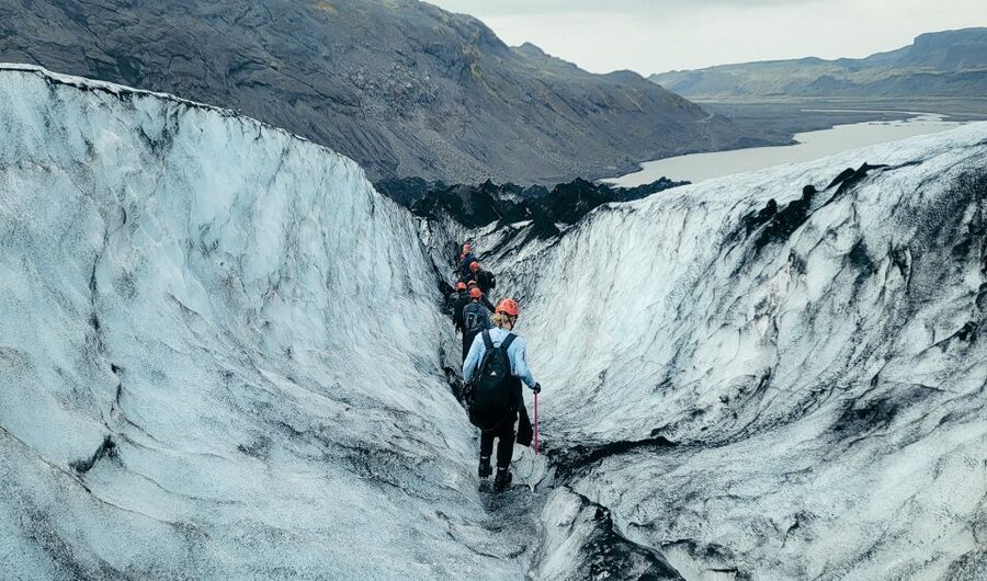 Vik: Guided Glacier Hike on Sólheimajökull - The views above the South Coast