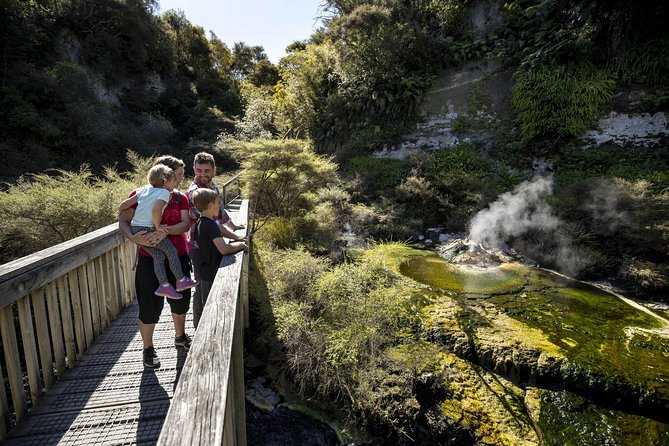 Volcanic Valley Self Guided Walking and Hiking at Waimangu - The shuttle bus is more than a small convenience
