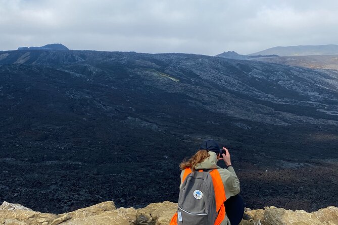 Volcano Hike and Blue Lagoon Including Admission Small Group Tour - Guides make the rough route easier to manage