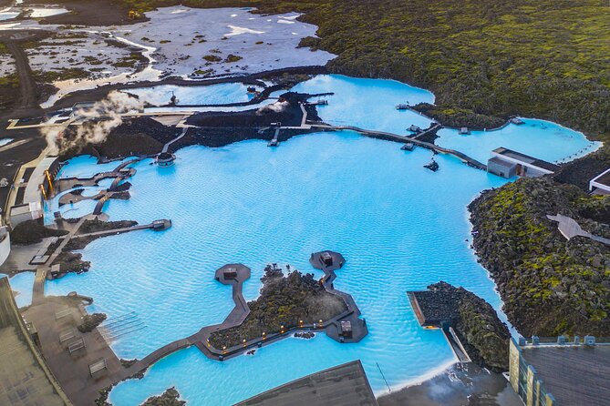 Volcano Hike and Blue Lagoon Including Admission Small Group Tour - Prepare for wind, dust, and wet ground