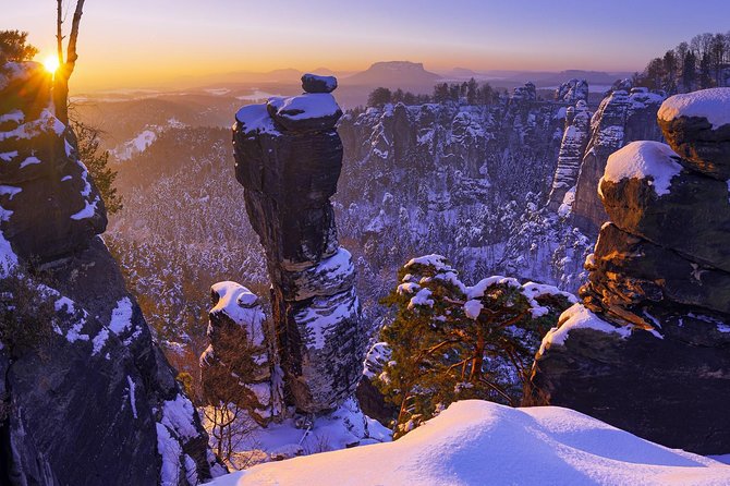 Winter Fairytale The BEST of Bohemian & Saxon Switzerland Hiking Tour - Leaving Prague at 7:30 a.m.
