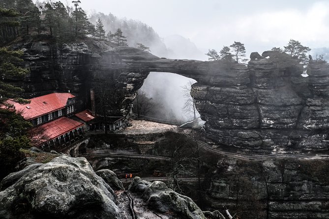 Winter Fairytale The BEST of Bohemian & Saxon Switzerland Hiking Tour - A Czech lunch in Hrensko